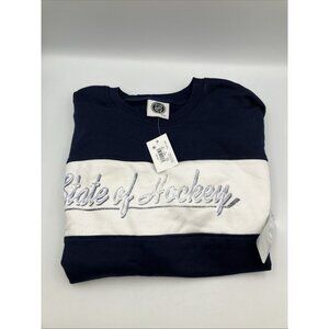 State of Hockey NHL Crew Neck Fleece Sweatshirt Women's LARGE NWT